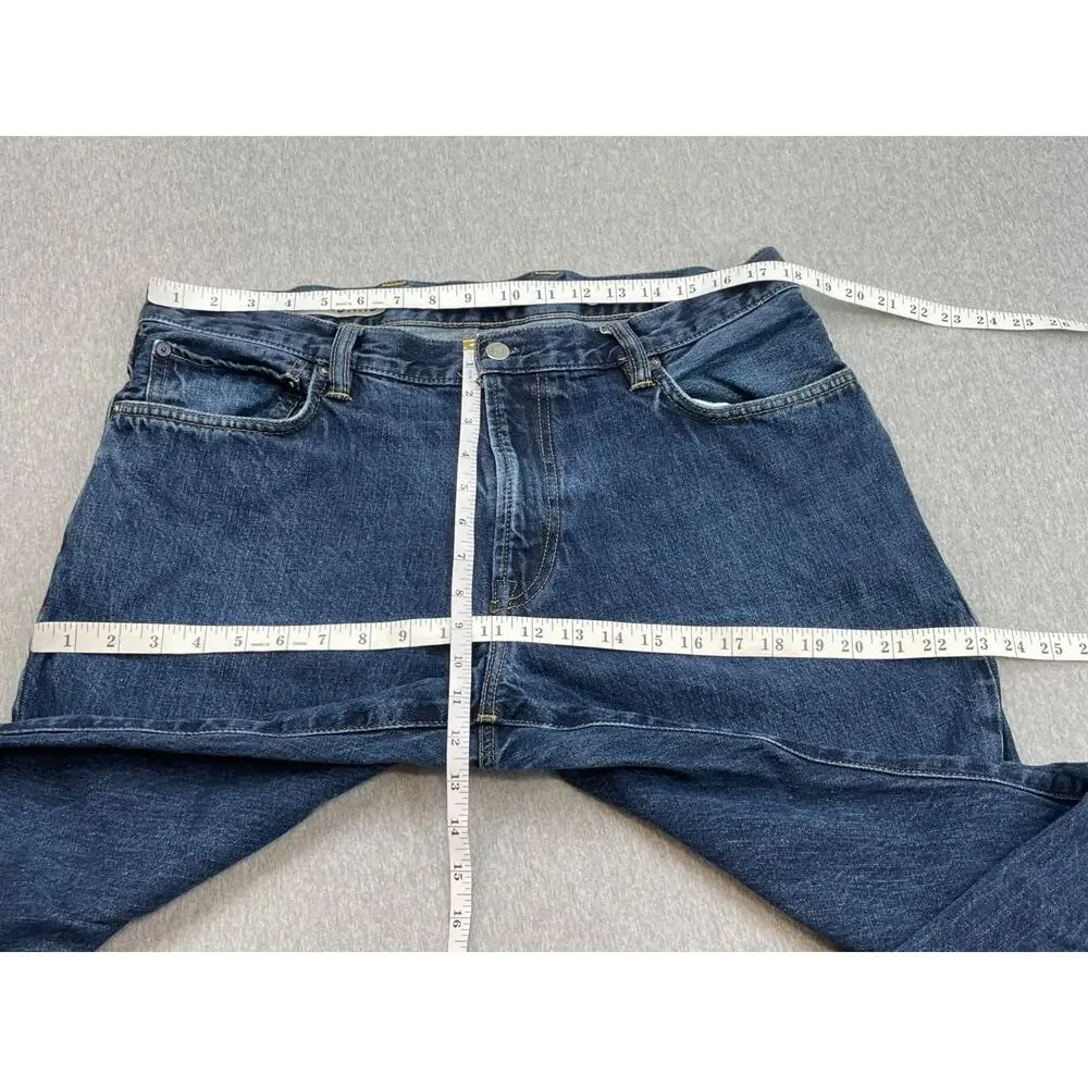 Gap 1969 Jeans Mens 36 x 30 Blue 100% Cotton Ringspun Denim Standard Straight
